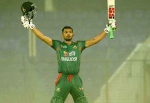 শান্তর সেঞ্চুরিতে বাংলাদেশের ঝুলিতে ২৬৫ রান