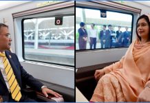 ‘বুলেট ট্রেনে’ দালিয়ান থেকে বেইজিংয়ের পথে প্রধানমন্ত্রী