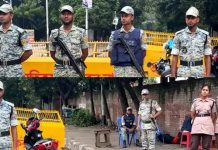 ধানমন্ডিতে কঠোর অবস্থানে আইনশৃঙ্খলা বাহিনী