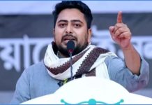 শহীদ আবু সাঈদ জুলাই আন্দোলনের ‘শহীদদের ইমাম’: নাহিদ ইসলাম