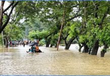 বিপৎসীমার ওপরে ৫ জেলায় নদীর পানি, নতুন এলাকায় বন্যার শঙ্কা