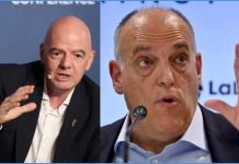 ফিফা সভাপতির পদত্যাগ চান স্পেনের লা লিগা সভাপতি