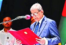 রাষ্ট্রপতি পদে শপথ মির্জা ফখরুলের