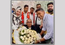 চিকিৎসা শেষে দেশে ফিরলেন মির্জা আব্বাস