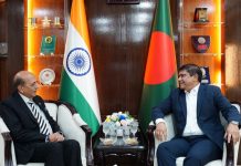 প্রতিরক্ষা উপদেষ্টার সঙ্গে ভারতীয় হাইকমিশনারের সৌজন্য সাক্ষাৎ