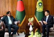 স্পিকারের সাথে চীনের বিদায়ী রাষ্ট্রদূতের সাক্ষাৎ