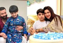 ছেলের জন্মদিনে শাকিব-অপুর বিশেষ শুভেচ্ছা