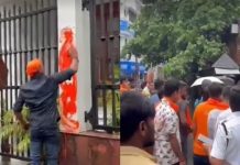 শুভেন্দুর হুঁশিয়ারির পরই আনন্দবাজার পত্রিকা অফিসে হামলা