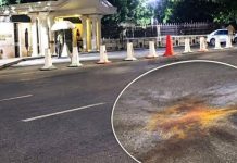 মধ্যরাতে প্রধানমন্ত্রীর কার্যালয়ের সামনে ককটেল বিস্ফোরণ