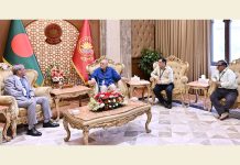 ঢাকা কমিউনিটি হাসপাতাল ট্রাস্টের প্রতিনিধিদলের সঙ্গে রাষ্ট্রপতির সৌজন্য সাক্ষাৎ