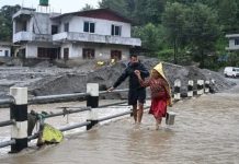 নেপালে ফের বন্যা: ভেসে গেল ঘরবাড়ি-সেতু, নিখোঁজ ৫