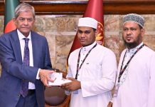 রাষ্ট্রপতির সংবর্ধনা পেলেন বিশ্বজয়ী হাফেজ মাহমুদুল