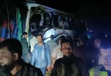 নাটোরের বনপাড়ায় বাস-ট্রাক সংঘর্ষ, নিহত বেড়ে ১৪