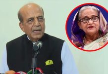 শেখ হাসিনাকে ঢুকতে দেয়া ছাড়া ভারতের হাতে আর কোনো উপায় ছিল না: দীনেশ ত্রিবেদী